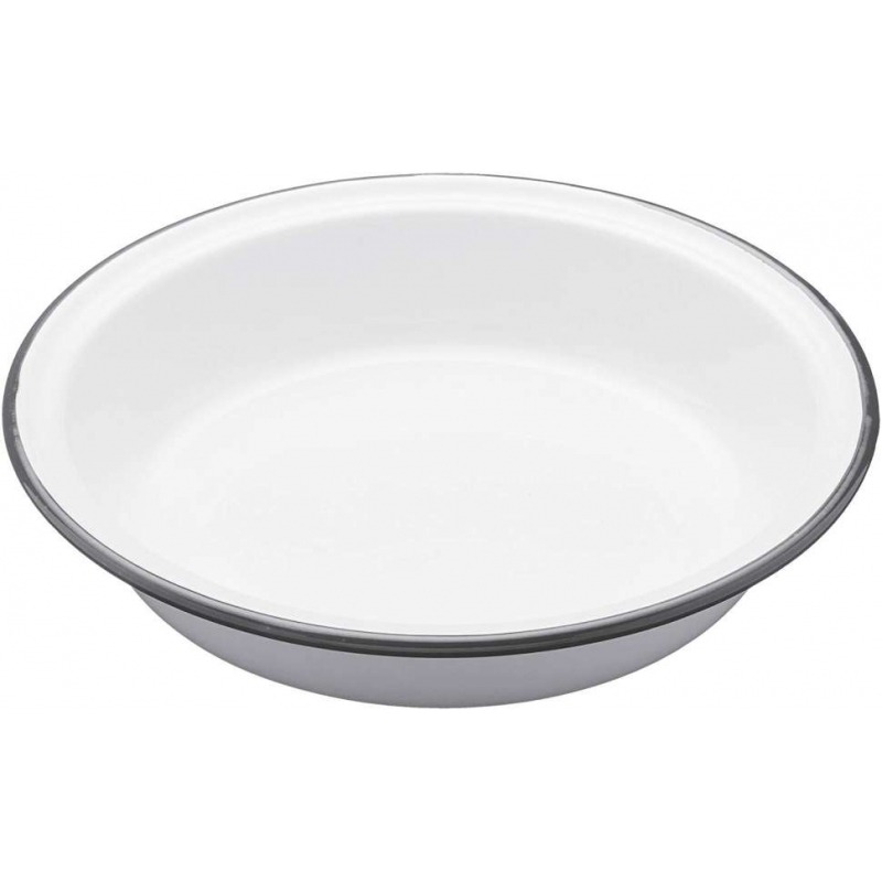 Форма для пирога Hitt Aesthetic круглая белая 25 см круглая форма для пирога 24 см tefal chefclub j5679602