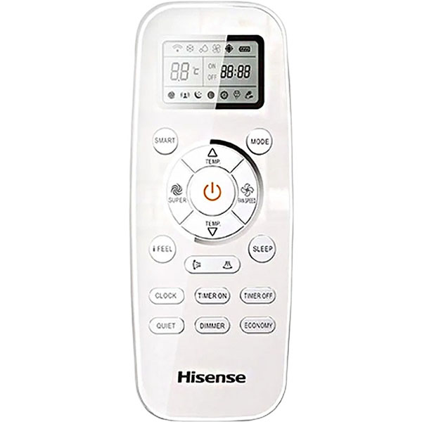 Сплит-система Hisense AS-07HR4RYDDC00G/AS-07HR4RYDDC00W, цвет белый, размер 48,2x66x24 см - фото 4