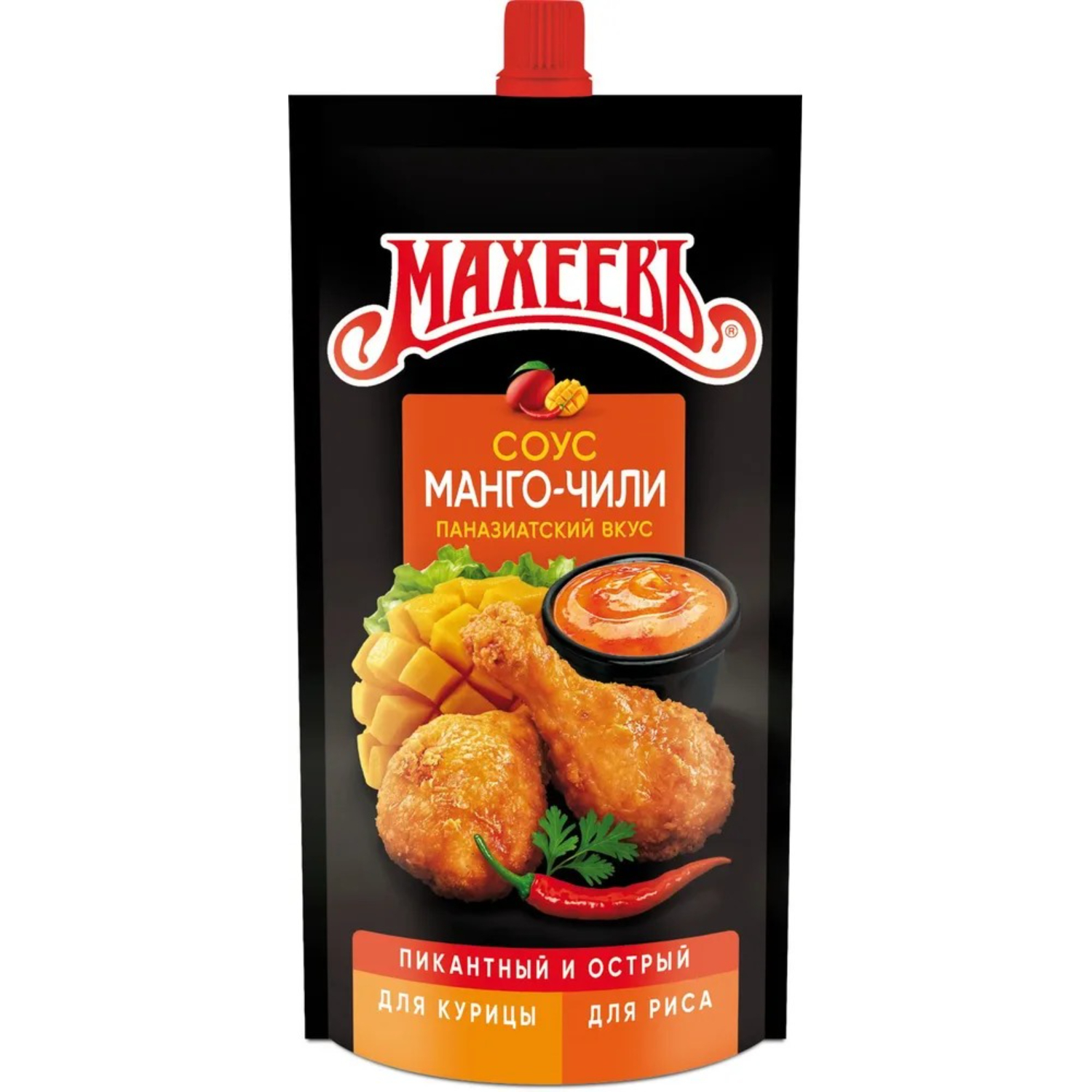 Соус Махеевъ манго-чили деликатесный дой-пак 230 г 95₽