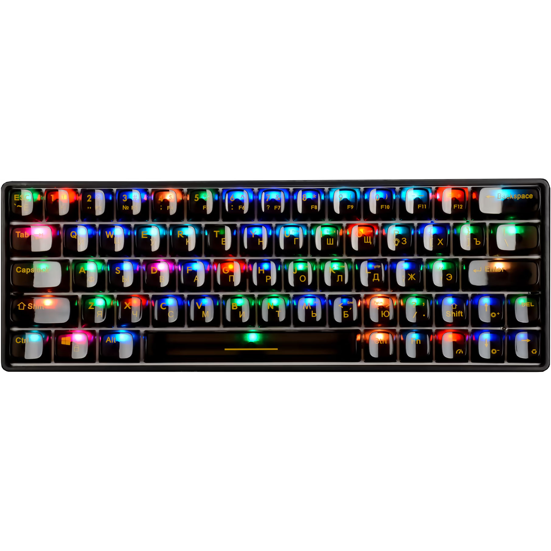 Клавиатура Jet.A Panteon T1 Pro CK BS черный pbt keycaps commond and option keys dye sublimation mx keyboard keycaps