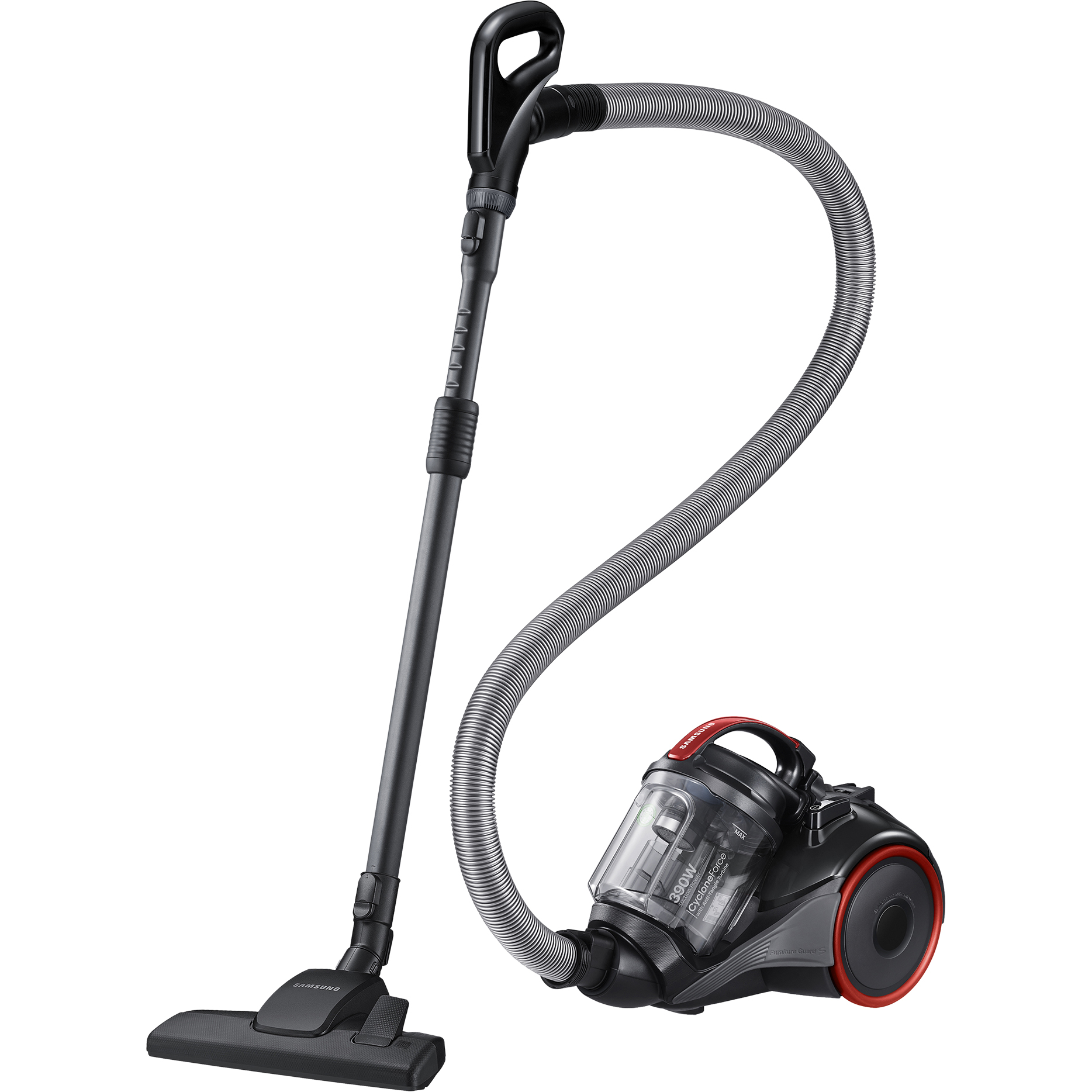 Пылесос Samsung VC15K4116VREV красный