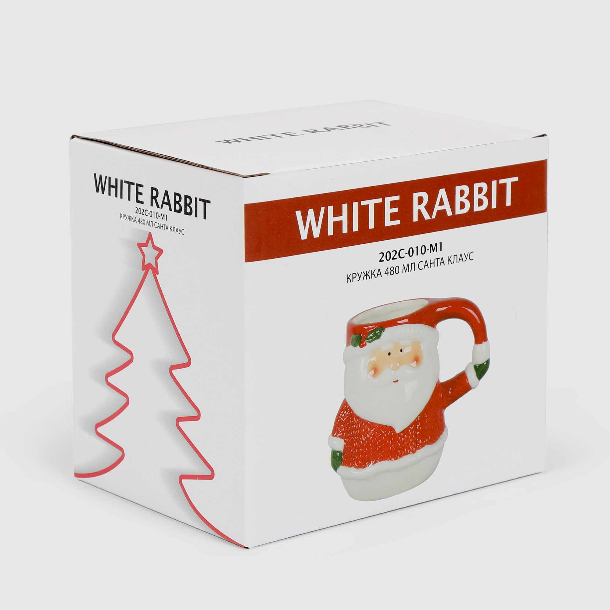 фото Кружка white rabbit санта клаус 480 мл