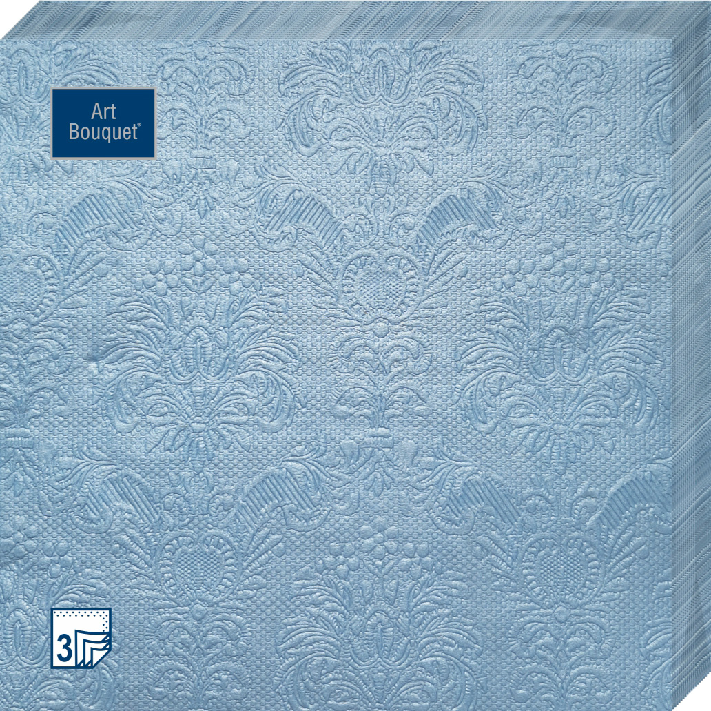 Салфетки Art bouquet бумажные перламутр blue 33х33 3сл 16шт салфетки duni rice blue бумажные 3 х слойные 33х33 см