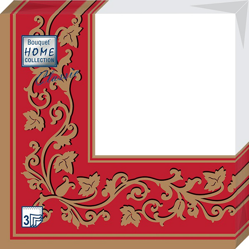 Салфетки Home collect classic бумажные золотые узоры на бордовом 3сл 20л салфетки home collect premium бумажные золотые узоры на красном 40х40 3сл 20л