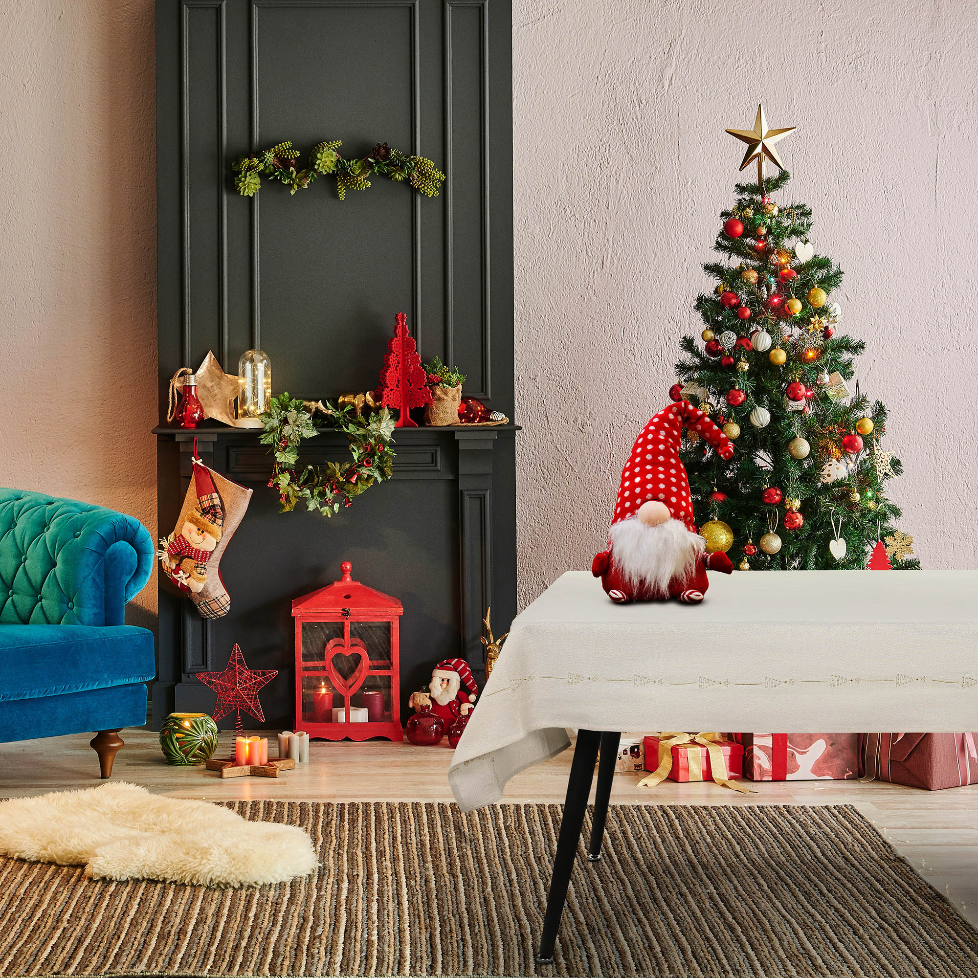 фото Скатерть ad trend textile xmas 140х180 см в ассортименте