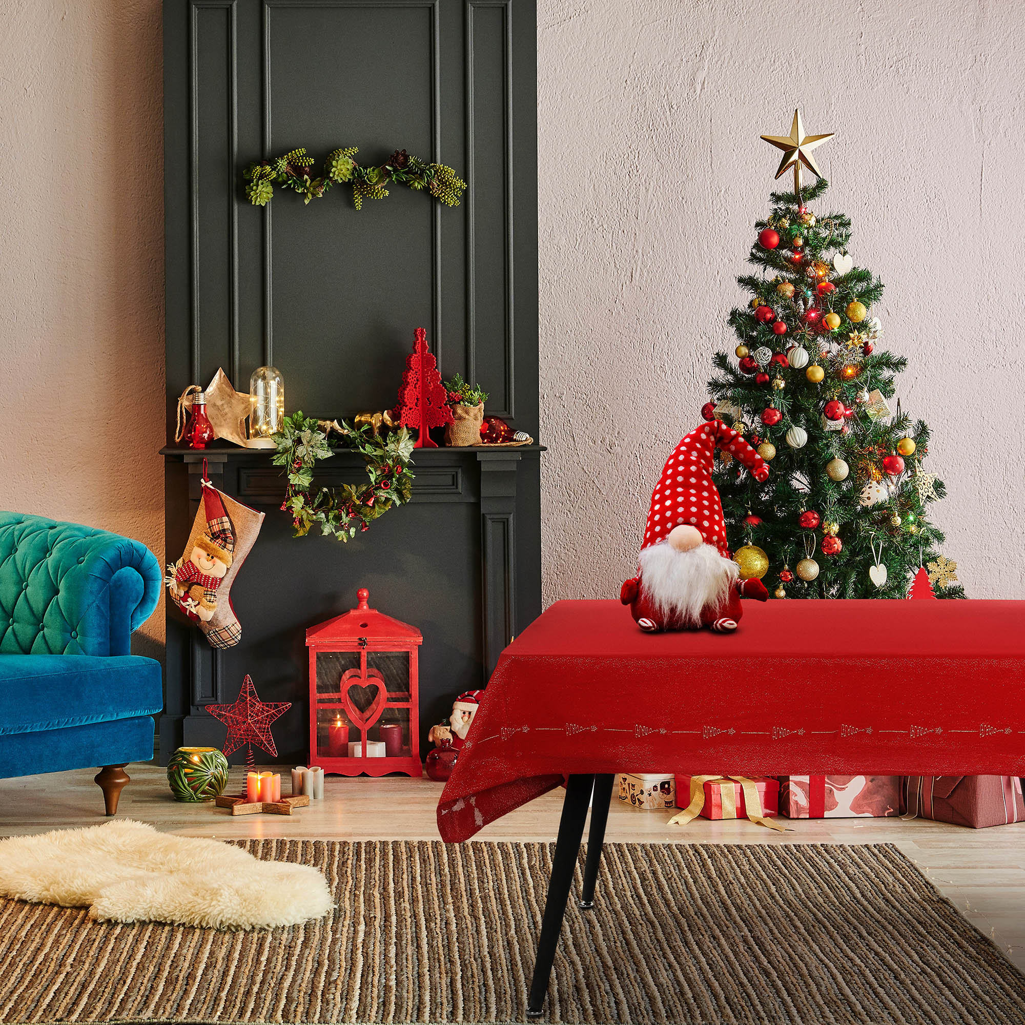 фото Скатерть ad trend textile xmas 140х180 см в ассортименте