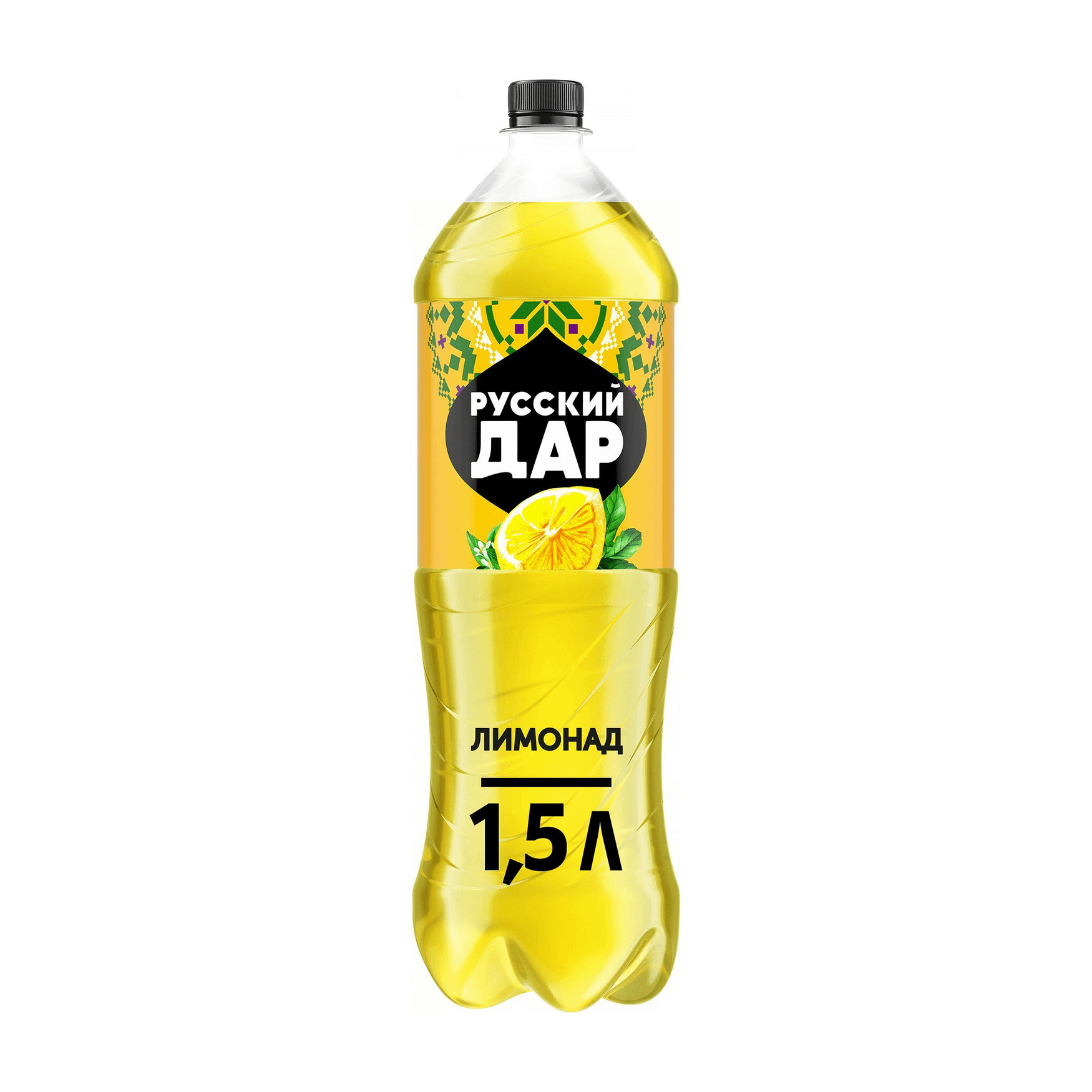 Напиток газированный Русский Дар Лимонад, 1,5 л напиток русский дар лимонад 0 5л