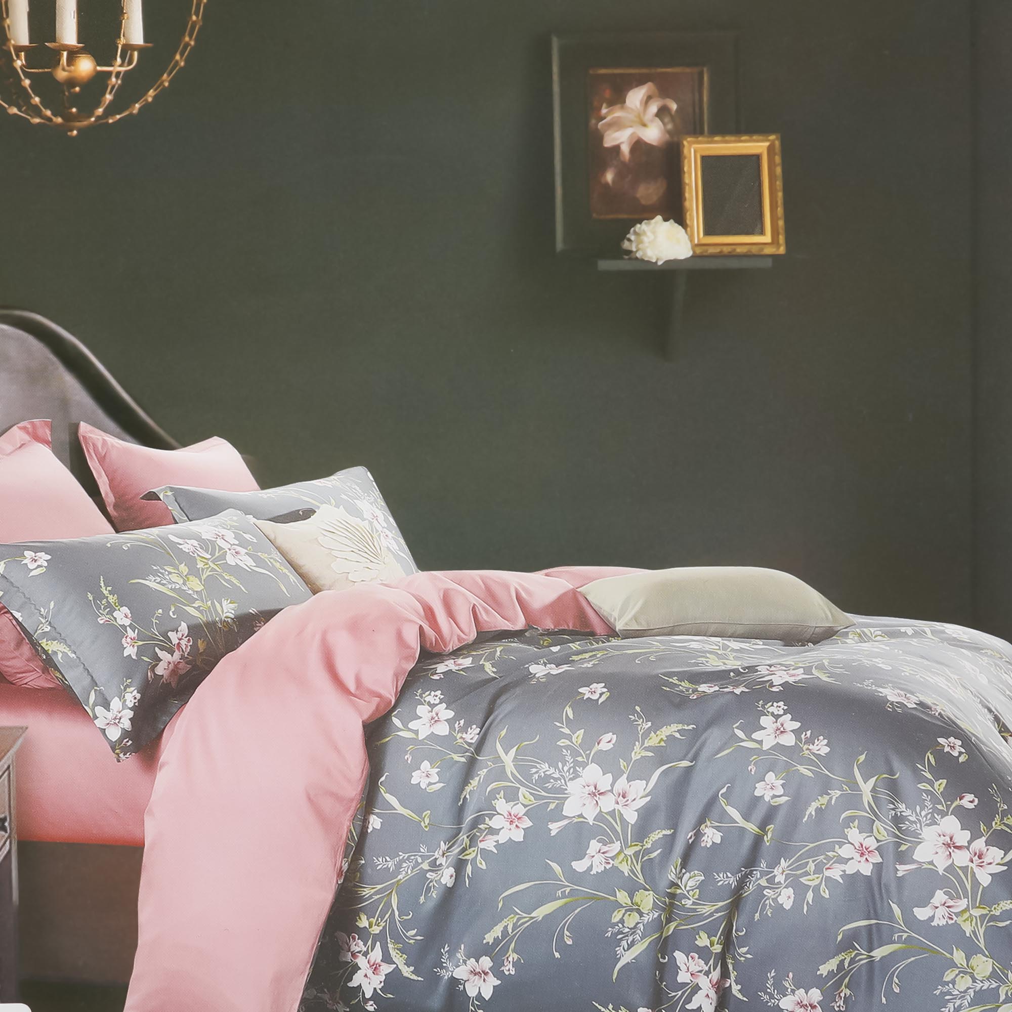 Постельный комплект Wonne Traum elegance viola двуспальный евро постельный комплект matteo bosio разноцветный двуспальный