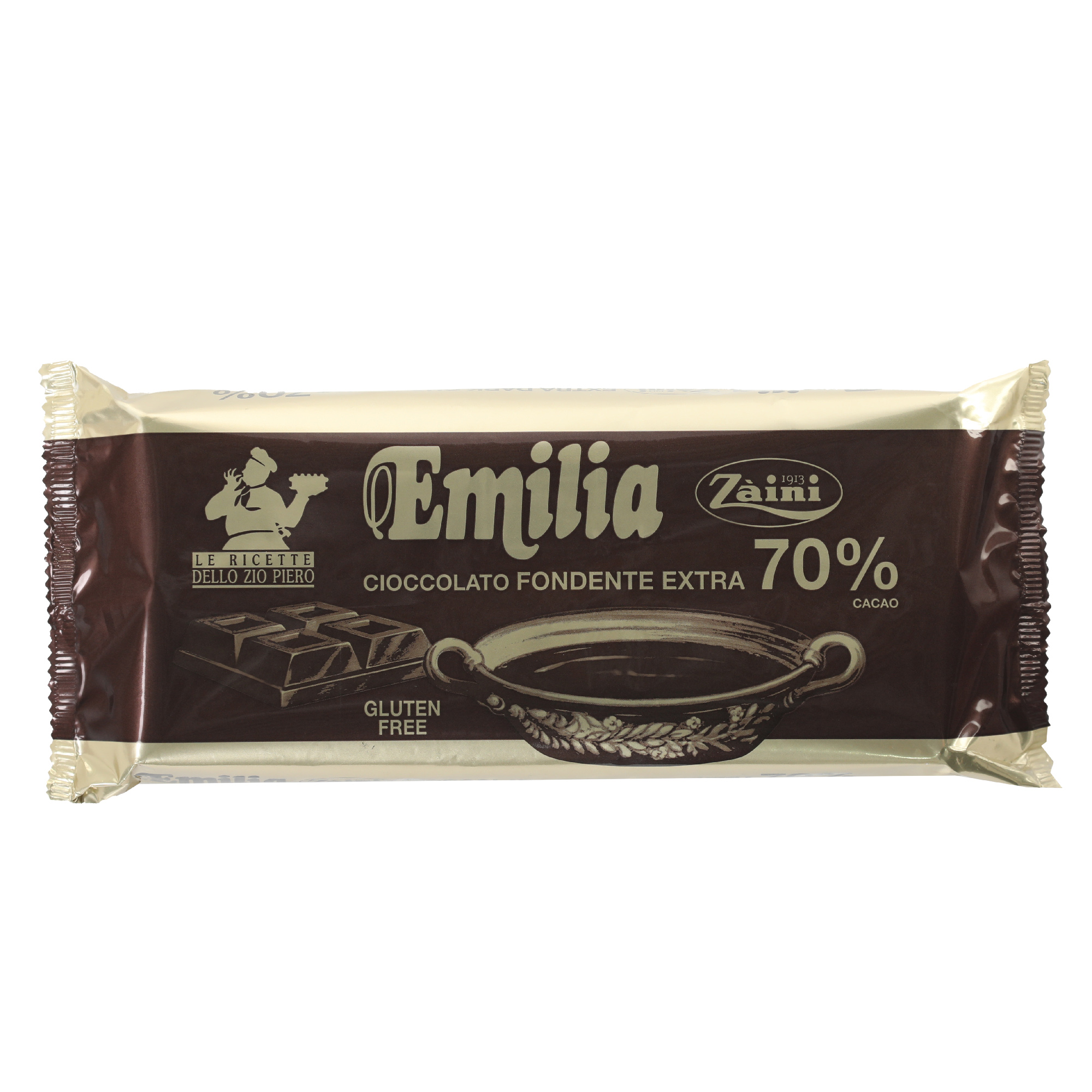Шоколад темный 70% Zaini Emilia, 1000 г