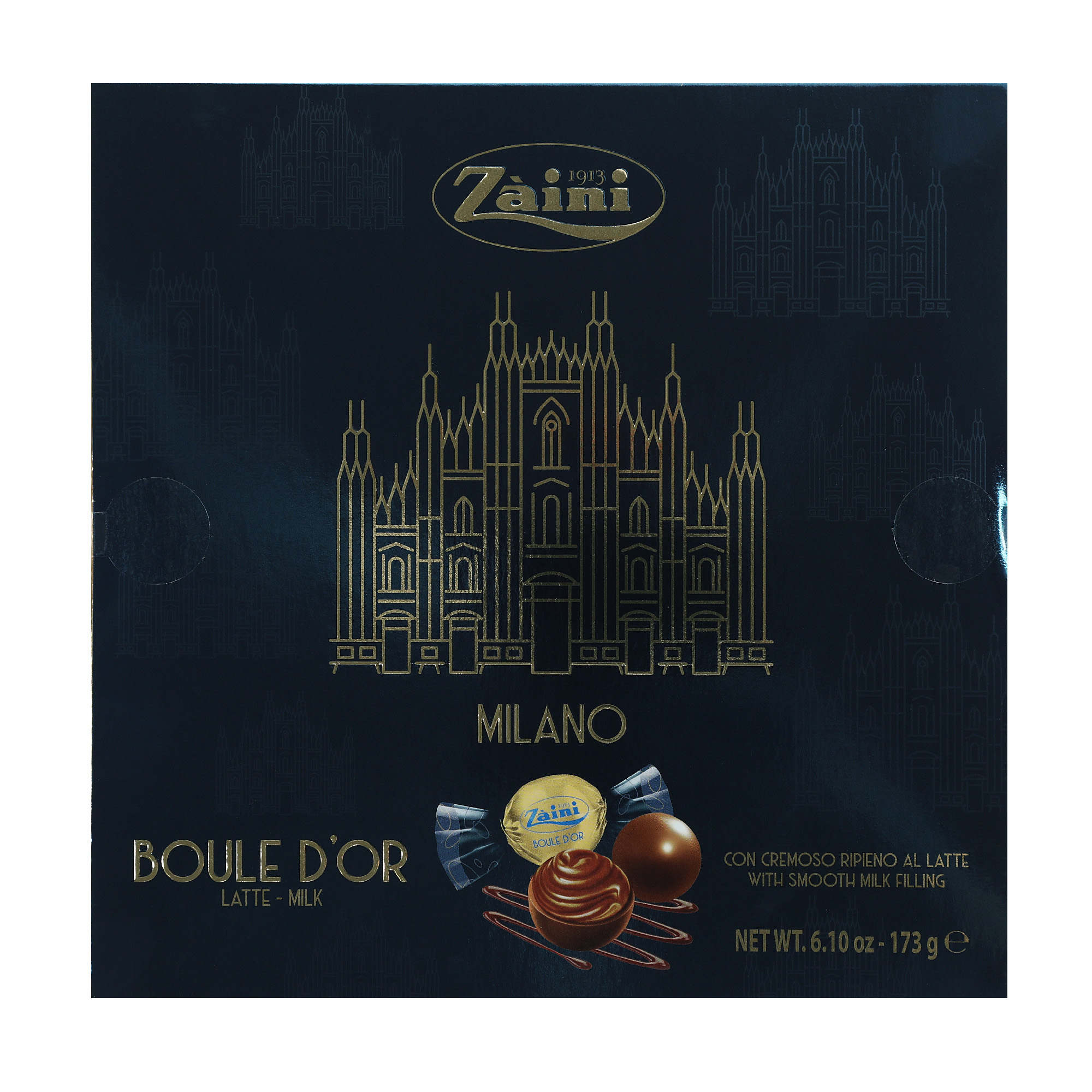 Набор шоколадных конфет Zaini Boule Dor, 173 г about lingerie набор бесшовных трусов стрингов мульти серый и молочный