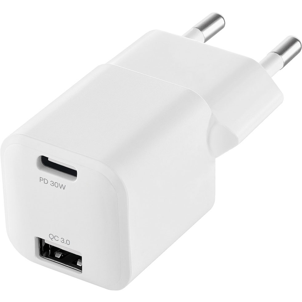 Сетевое зарядное устройство uBear Wall charger Pulse 2 белый цена и фото