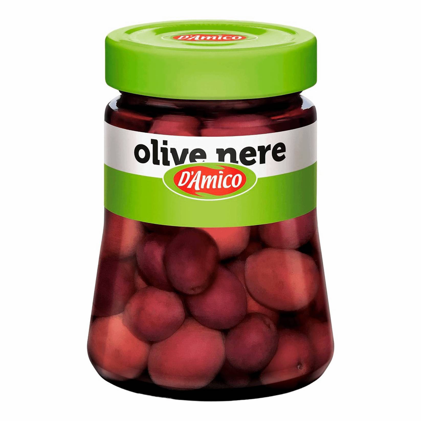 Оливки D`Amico Nere с косточкой 0,3 л оливки itlv с косточкой 314 мл