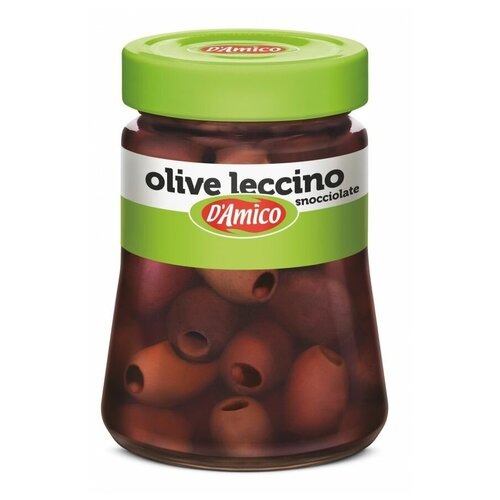 Оливки D`Amico Леччино без косточки 290 г оливки d amico в масле без косточки 0 27 л