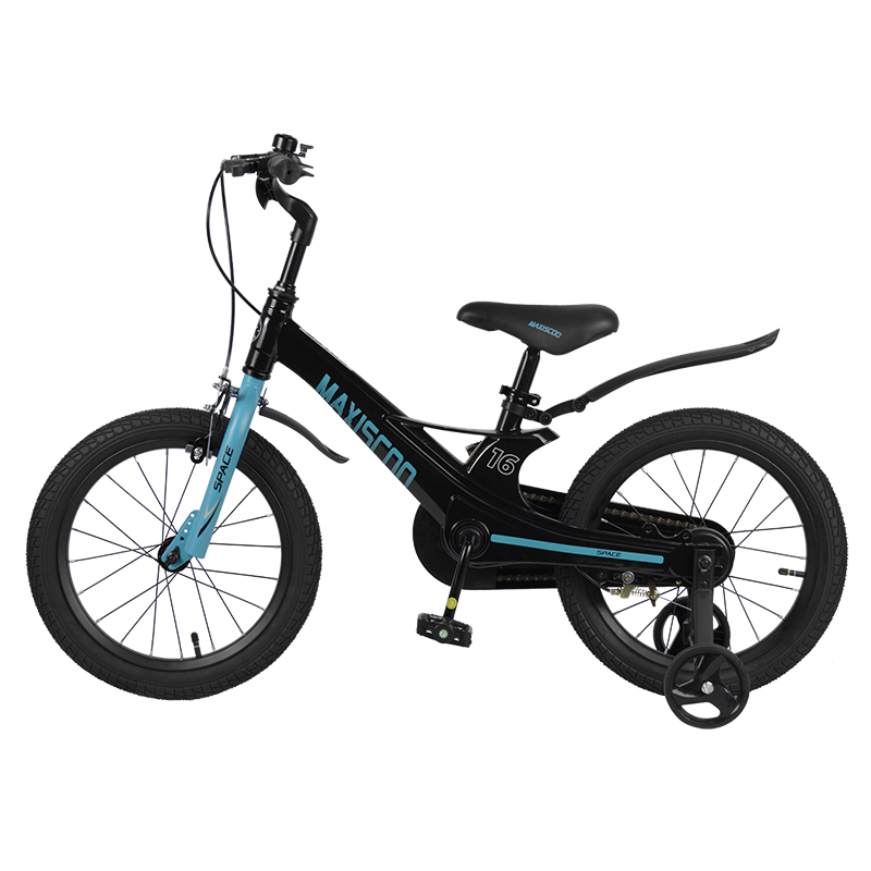 Велосипед детский Maxiscoo Space Стандарт 16 черный аметист - фото 2