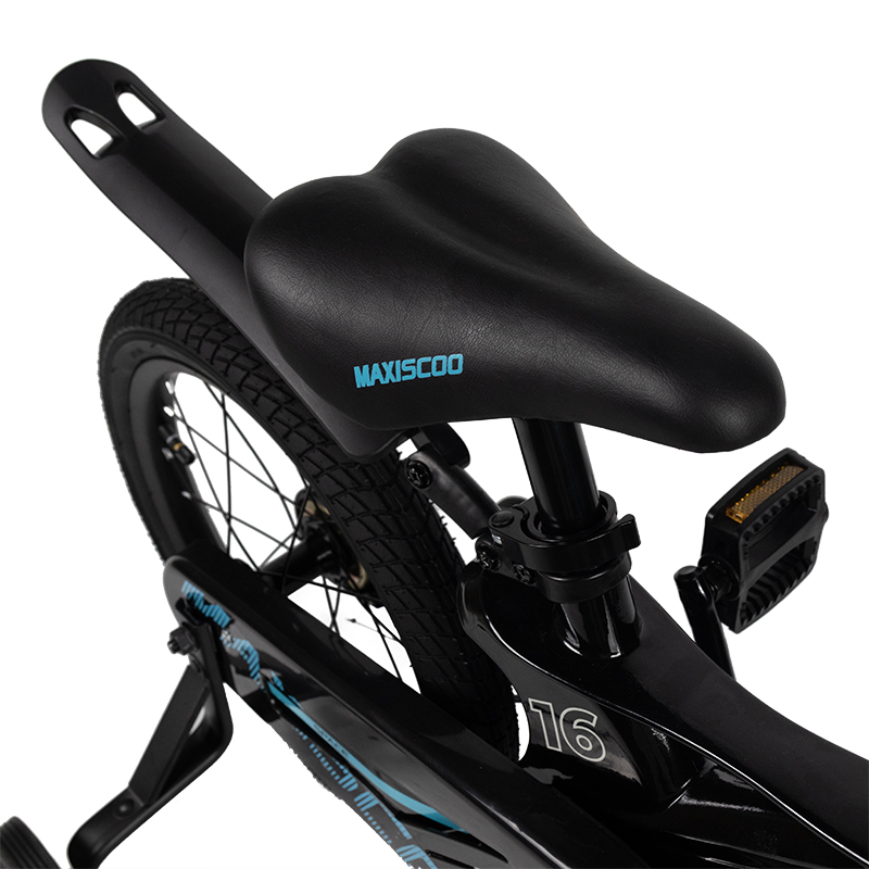Велосипед детский Maxiscoo Space Стандарт 16 черный аметист - фото 6