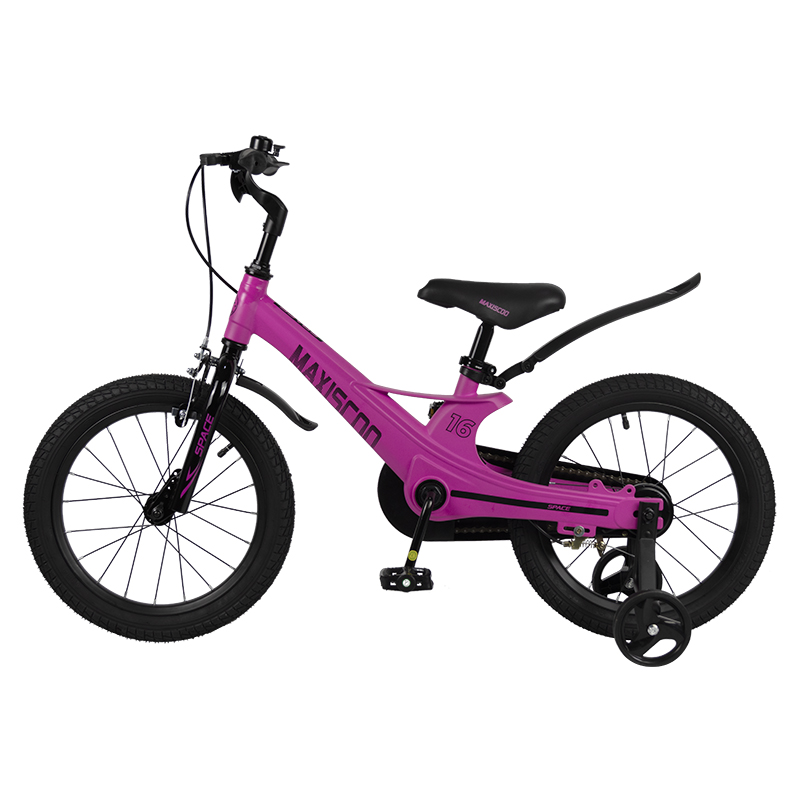 Велосипед детский Maxiscoo Space Стандарт 16 розовый матовый - фото 2