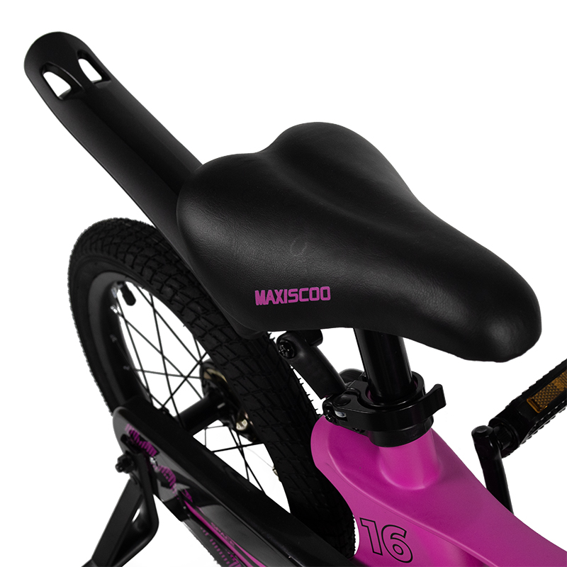 Велосипед детский Maxiscoo Space Стандарт 16 розовый матовый - фото 6