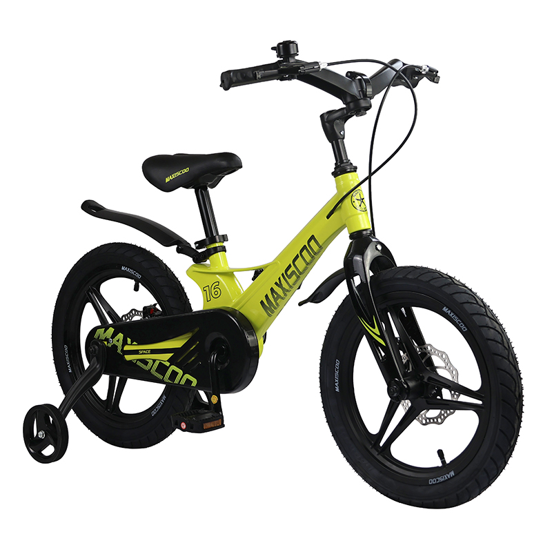 Велосипед детский Maxiscoo Space Стандарт 16 желтый