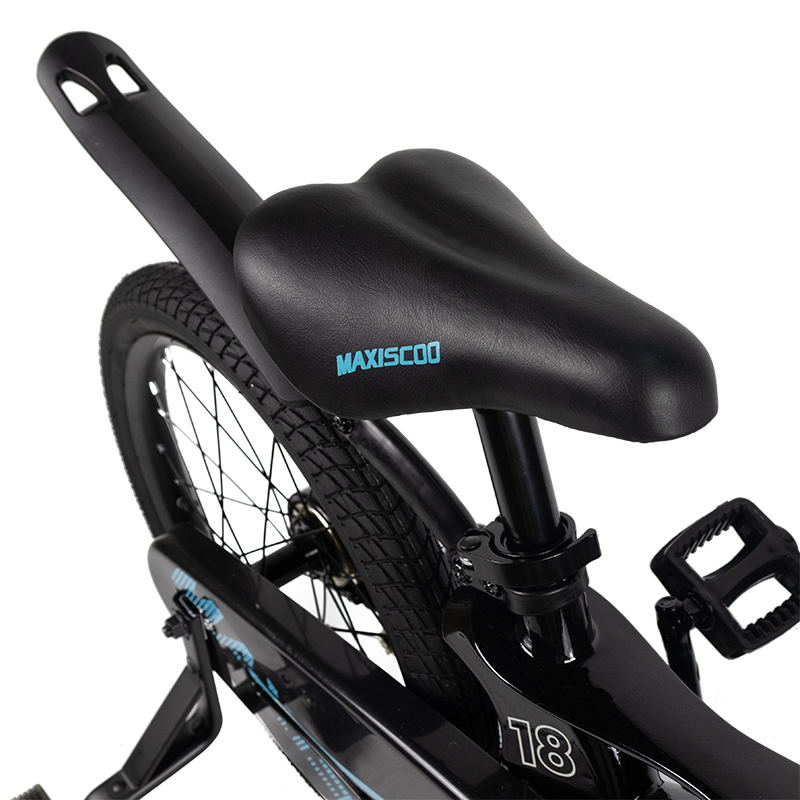 Велосипед детский Maxiscoo Space Стандарт Плюс 18 черный аметист - фото 6