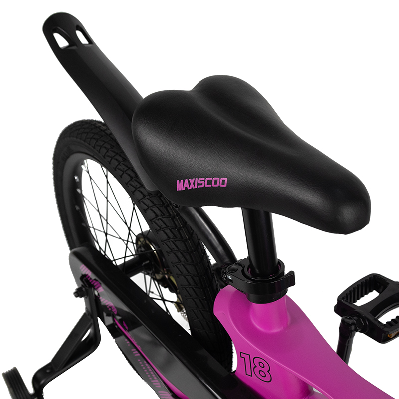 Велосипед детский Maxiscoo Space Стандарт Плюс 18 розовый матовый - фото 6