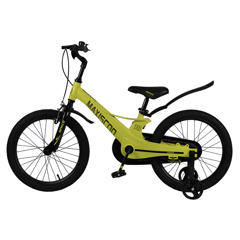 Велосипед детский Maxiscoo Space Стандарт 18 желтый - фото 2