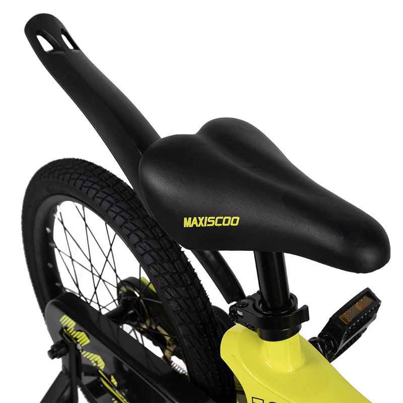 Велосипед детский Maxiscoo Space Стандарт 18 желтый - фото 6
