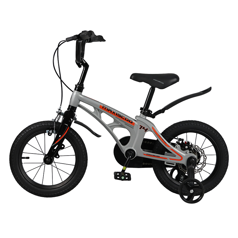 Велосипед детский Maxiscoo Cosmic Стандарт Плюс 14 серый матовый - фото 2