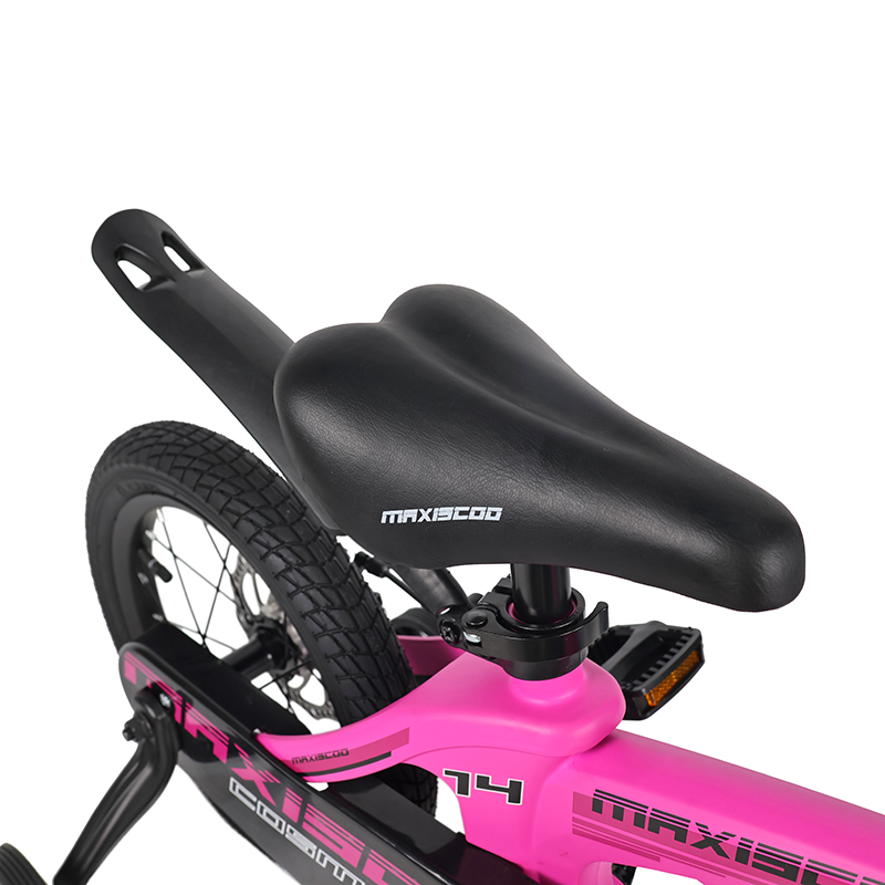 Велосипед детский Maxiscoo Cosmic Стандарт Плюс 14 розовый матовый - фото 6