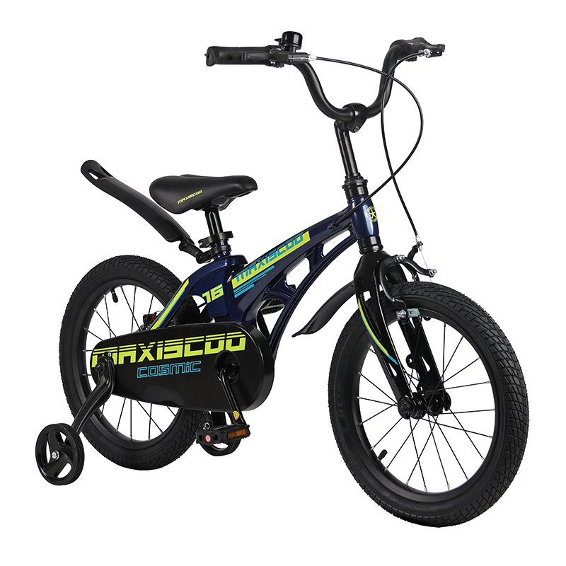 Велосипед детский Maxiscoo Cosmic Стандарт 16 синий перламутр подтяжки детские ширина 2 см ярко синий