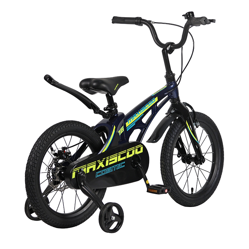 Велосипед детский Maxiscoo Cosmic Стандарт 16 синий перламутр - фото 3