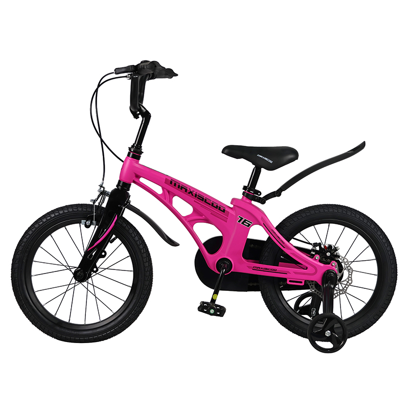 Велосипед детский Maxiscoo Cosmic Стандарт 16 розовый матовый - фото 2