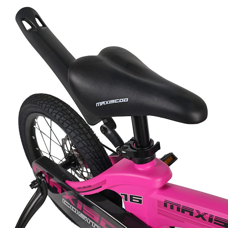 Велосипед детский Maxiscoo Cosmic Стандарт 16 розовый матовый - фото 6