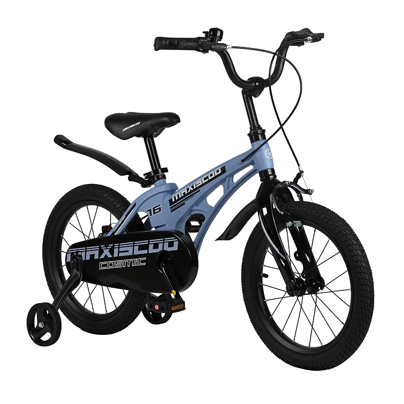 Велосипед детский Maxiscoo Cosmic Стандарт 16 голубой матовый - фото 1