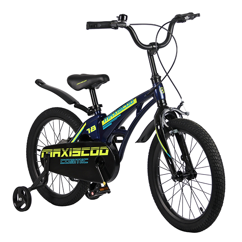 Велосипед детский Maxiscoo Cosmic Стандарт 18 cиний перламутр, цвет синий перламутр