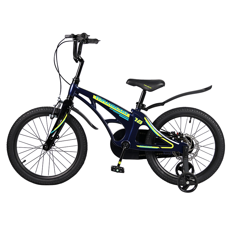 Велосипед детский Maxiscoo Cosmic Стандарт 18 cиний перламутр, цвет синий перламутр - фото 2