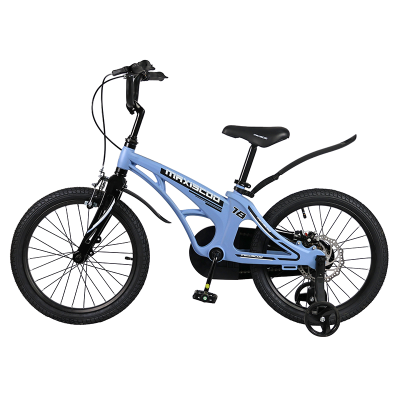 Велосипед детский Maxiscoo Cosmic Стандарт 18 голубой матовый - фото 2