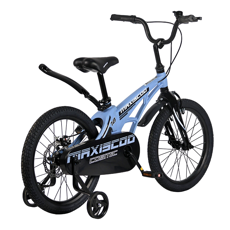 Велосипед детский Maxiscoo Cosmic Стандарт 18 голубой матовый - фото 3