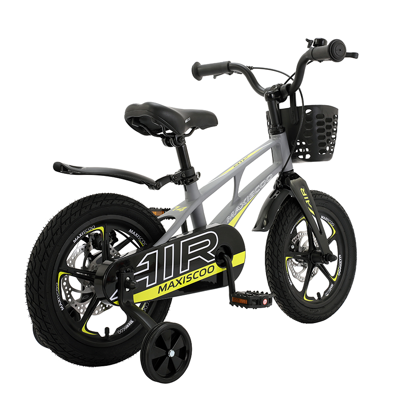 Велосипед детский Maxiscoo Air Делюкс плюс 14 серый матовый - фото 3