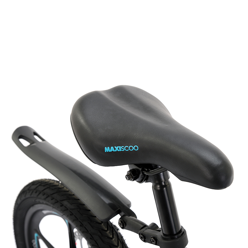 Велосипед детский Maxiscoo Air Делюкс плюс 14 черный аметист - фото 6