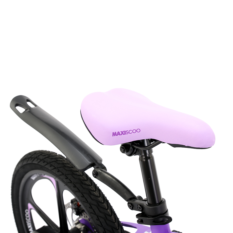 Велосипед детский Maxiscoo Air Делюкс плюс 14 фиолетовый матовый - фото 6