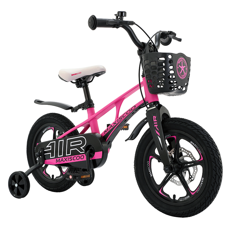 Велосипед детский Maxiscoo Air Делюкс плюс 14 розовый матовый