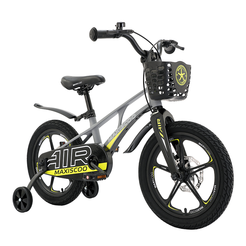 Велосипед детский Maxiscoo Air Делюкс плюс 16 серый матовый