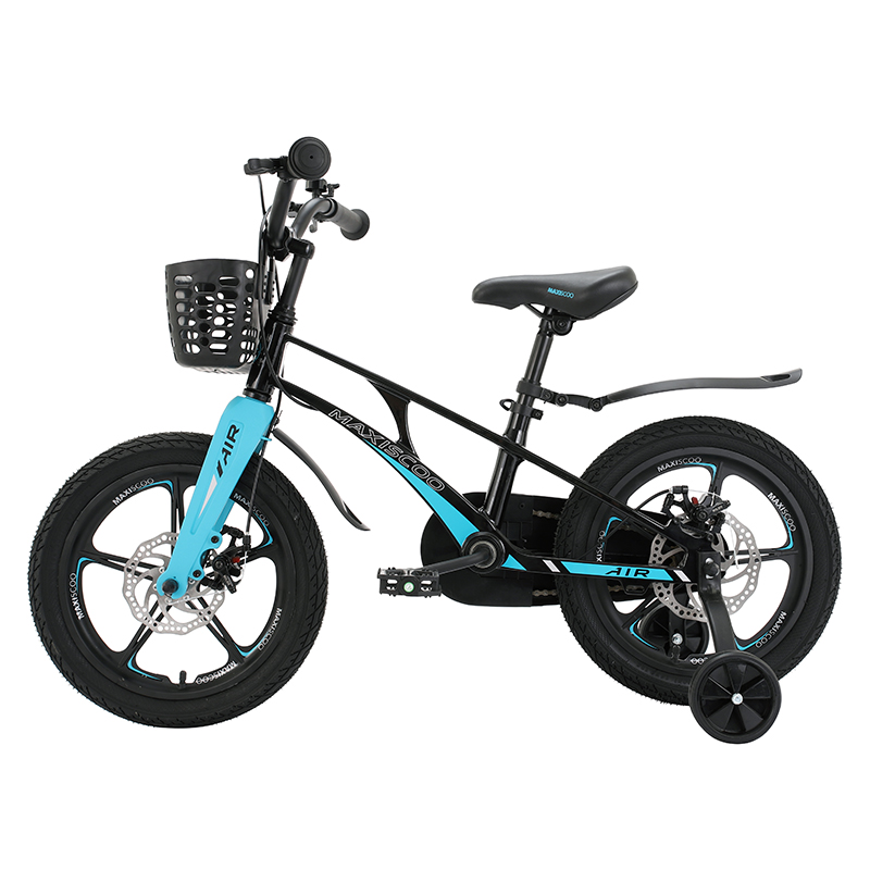 Велосипед детский Maxiscoo Air Делюкс плюс 16 черный аметист - фото 2