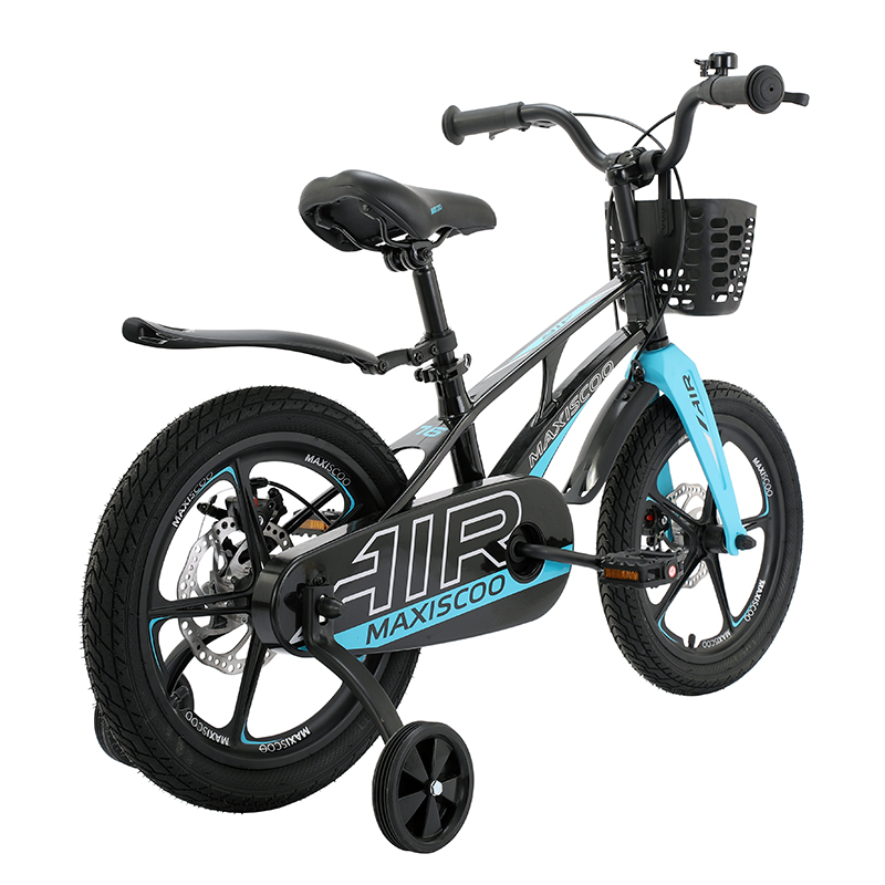 Велосипед детский Maxiscoo Air Делюкс плюс 16 черный аметист - фото 3