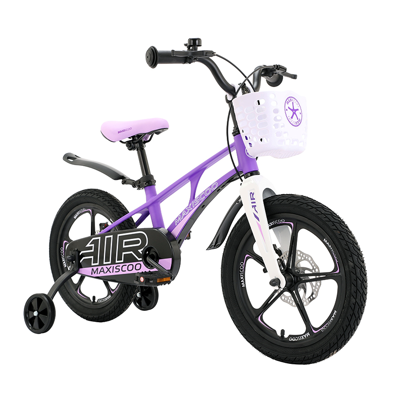 Велосипед детский Maxiscoo Air Делюкс плюс 16 фиолетовый матовый