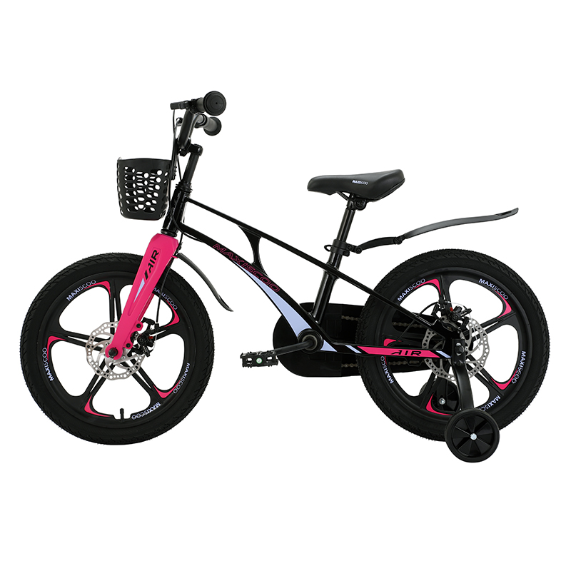 Велосипед детский Maxiscoo Air Делюкс 18 обсидиан - фото 2