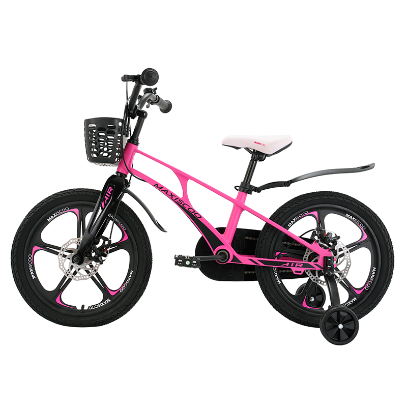 Велосипед детский Maxiscoo Air Делюкс 18 розовый матовый - фото 2