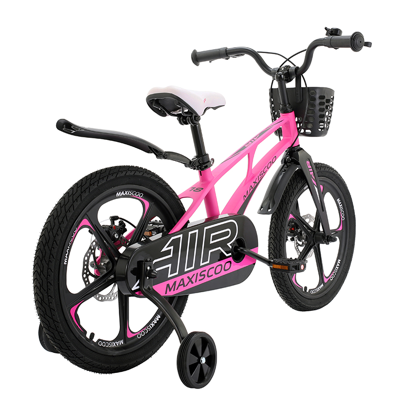 Велосипед детский Maxiscoo Air Делюкс 18 розовый матовый - фото 3