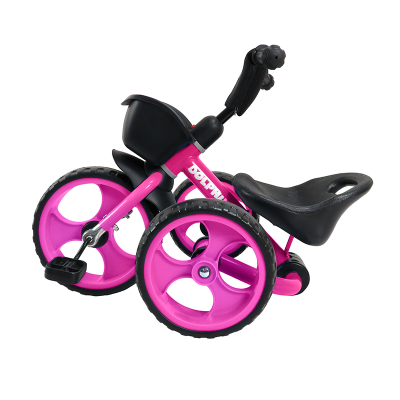 Велосипед детский Maxiscoo Складной Dolphin розовый - фото 6
