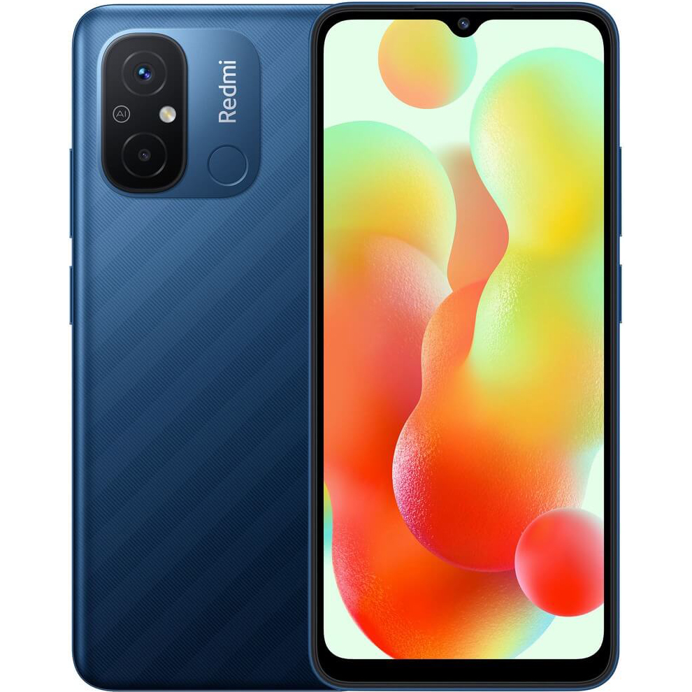 Смартфон Xiaomi Redmi 12C 64 ГБ морской синий